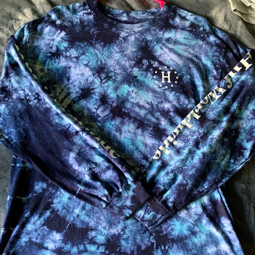 HUF-L/S Hand Dyed Tee